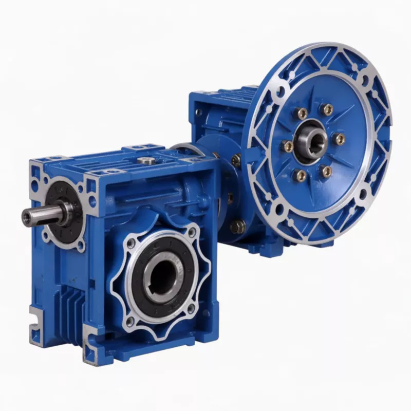 Ever-power NMRV combined two-stage worm gearbox assembly for very low speed drives