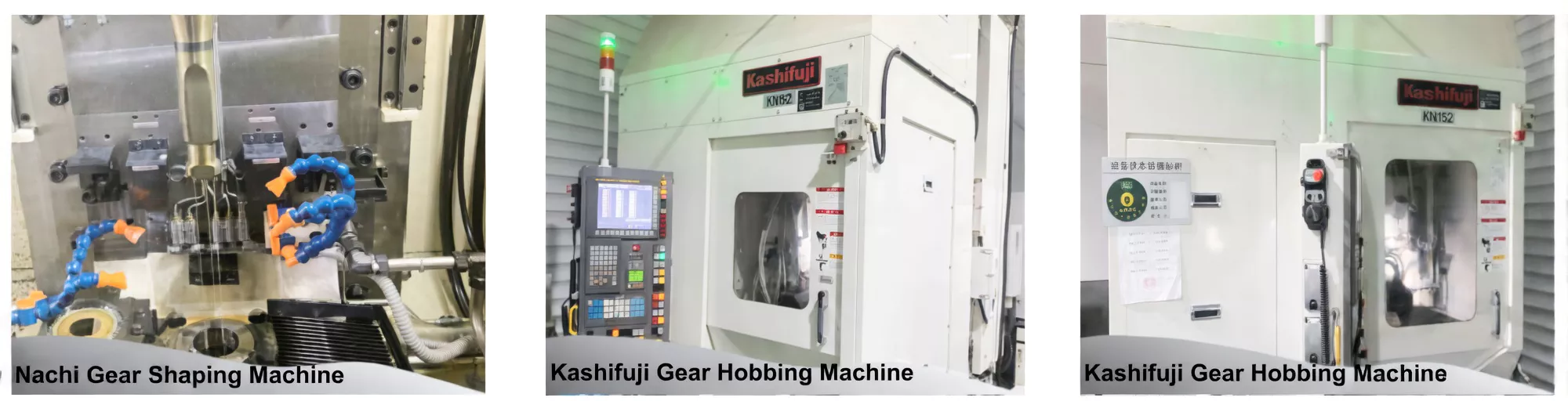 Quality control inspection of finished NMRV worm reducers