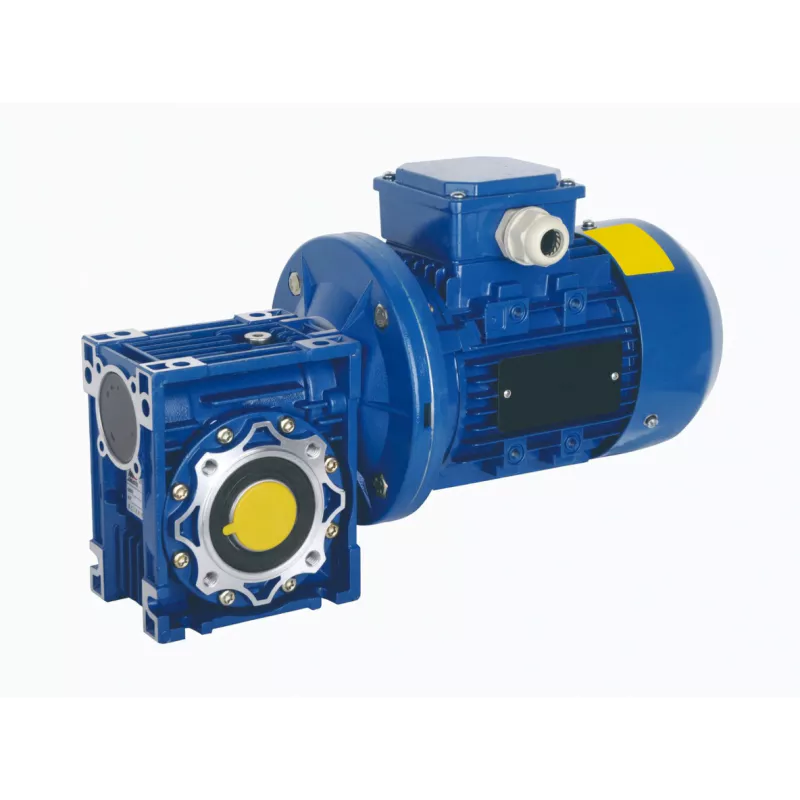 EPPC plus NMRV helical worm combined reducer with IEC B5 input flange